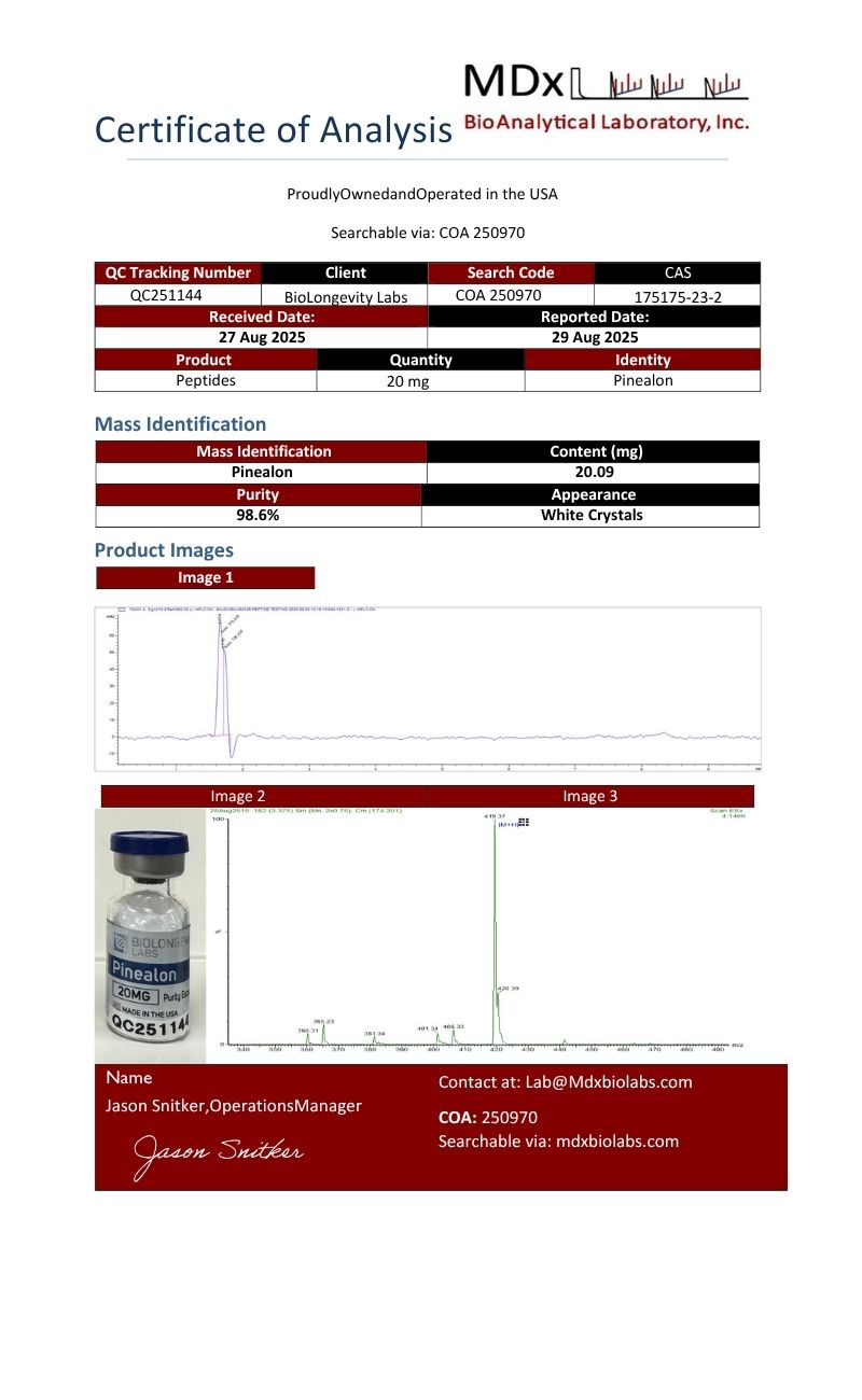 Pinealon (20mg) 5 Pinealon(250970)