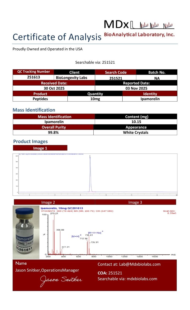 Ipamorelin (10mg) 7 Ipamorelin (251521)