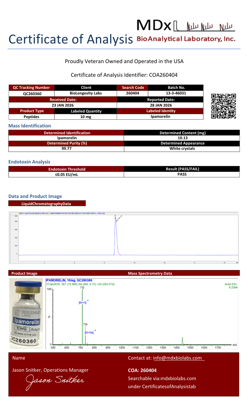 Ipamorelin (10mg) 3 Ipamorelin (260404)